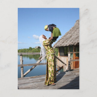 Mum & Baby Postcard