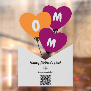 Mum Balloons Happy Mother's Day - Scan Special!
