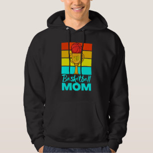Mum Basketball Vip Basketball Mother Trophy Award Hoodie