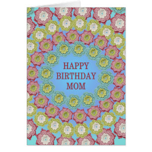 Mum Birthday Crochet Flowers