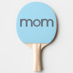Mum bling ping pong paddle