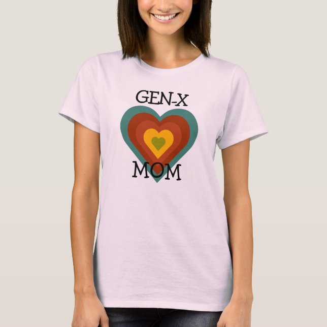 Mum | BOHO "GEN-X" Mum Mother's Day  T-Shirt (Front)