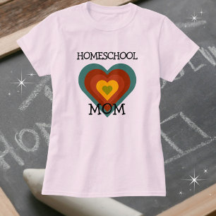 Mum BOHO "Homeschool" Mum T-Shirt