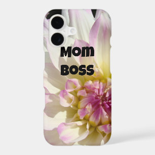 Mum Boss Floral iPhone cases Dahlia flower