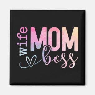 Mum Boss Funny Mothers Day  Magnet