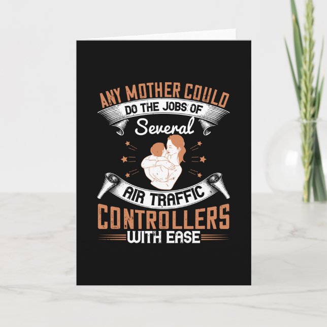 Mum - Busy like Air Traffic Controllers Card (Front)