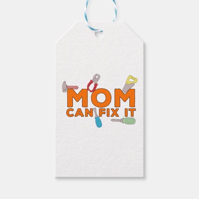 Mum Can Fix It Gift Tags (Front)