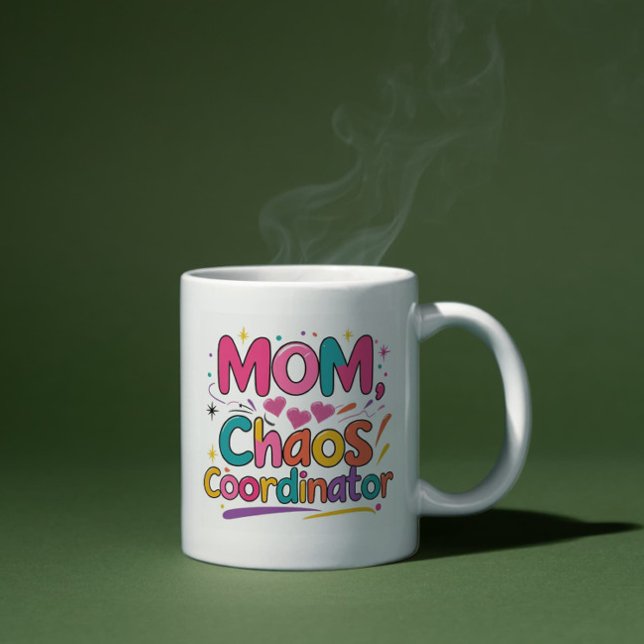 Mum Chaos Coordinator – Funny Giftful Mum Coffee Mug (Creator Uploaded)