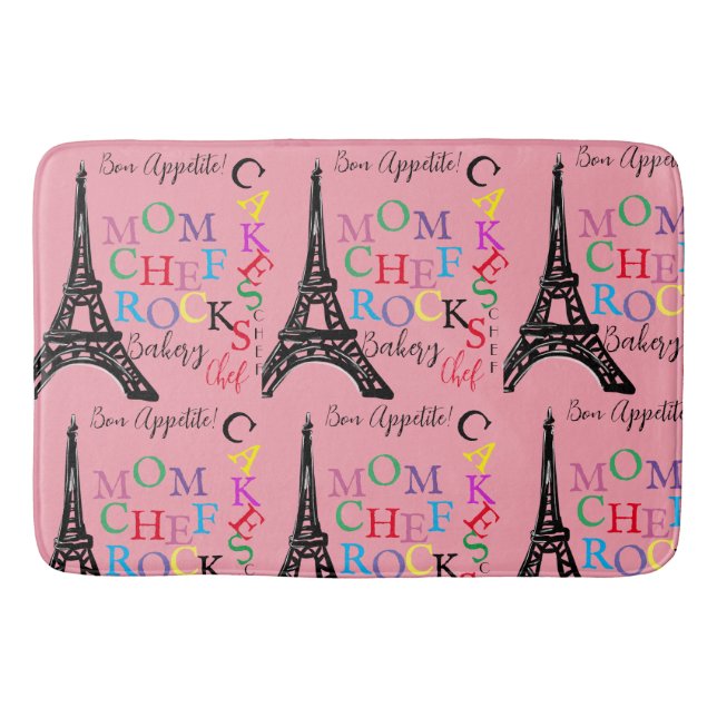 Mum Chef Bath Mat (Front)