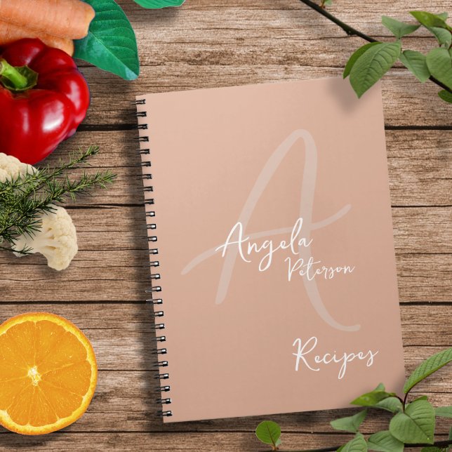 Mum Chef Recipes Dusty Rose Notebook (Creator Uploaded)