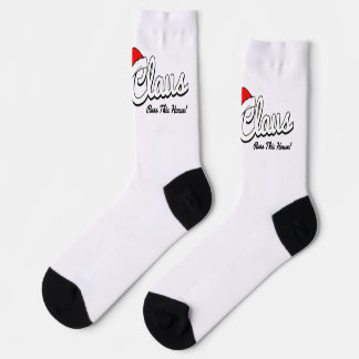 Mum Claus Christmas Snowflake Design By Reather'z Socks