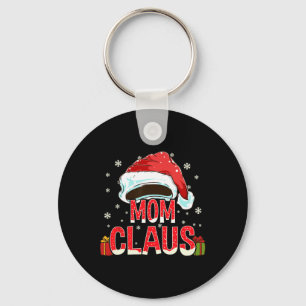 Mum Claus Group Gifts Matching Family Christmas  Key Ring
