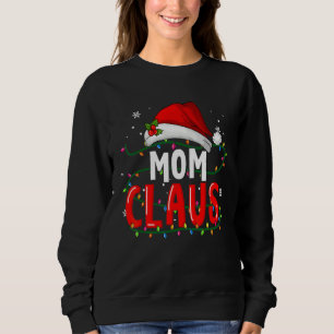 Mum Claus Shirt Santa Hat Matching Christmas Famil