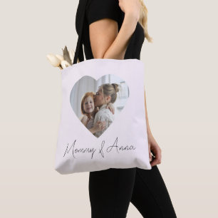 Mum Custom Name & Photo   Personalised Tote Bag