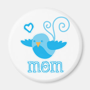 mum cute birdy magnet