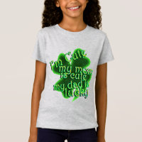 Mum Cute Dad Lucky St. Patrick's Day