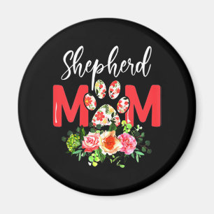 Mum Cute German Shepherd Magnet