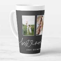 Mum cute modern script multi photo gift