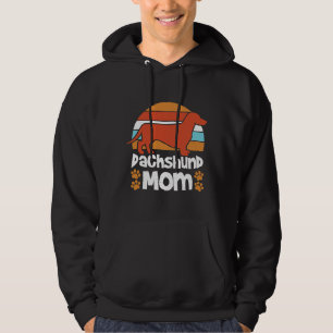 Mum Dachshund Mum Dogs Dog Pet Puppy Hoodie