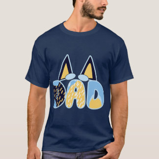 Mum Dad Cartoon Painting Retro vintage gift T-Shirt