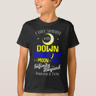 Mum Dad Love World Down Syndrome Day Women Kids T-Shirt