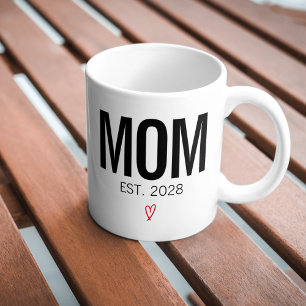 Mum & Dad Mug, Matching Custom Gift for Parents Coffee Mug