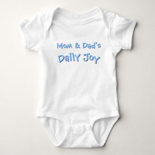 Mum & Dad's Daily Joy Baby Boy Bodysuit
