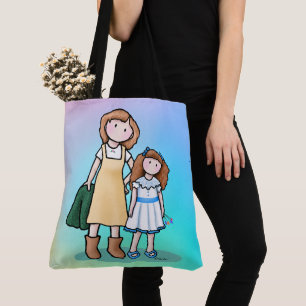 Mum & Daughter Tote Bag