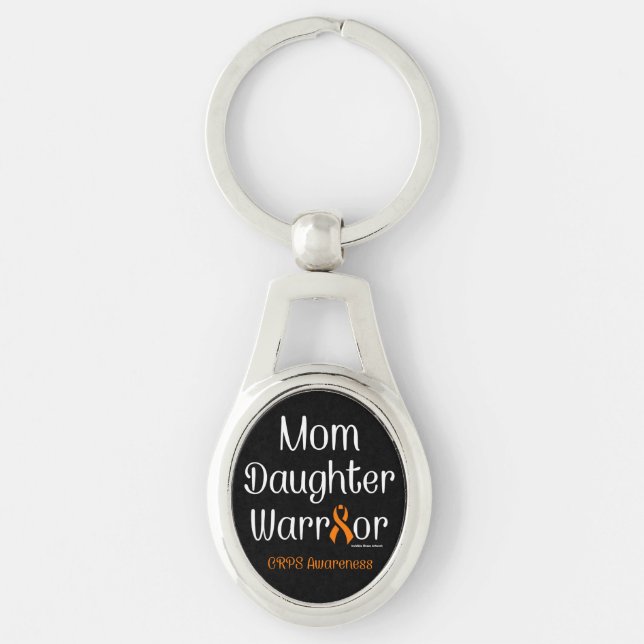 Mum Daughter Warrior...CRPS Key Ring (Front)