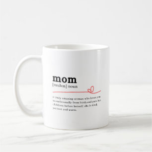 Mum Definition – Heartwarming Gift for Her Coffee Mug