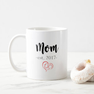 Mum Est. 2017 Coffee Mug - New Mother Gift