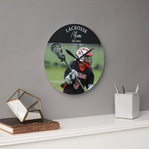  Mum Est. Photo Gift Large Clock
