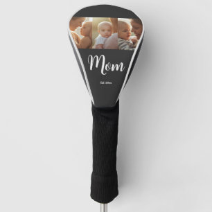 Mum Est. year Modern Bold Script Golf Head Cover