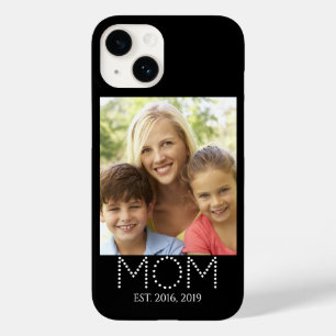 Mum Established Black Photo Case-Mate iPhone 14 Case