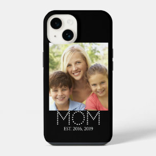 Mum Established Black Photo iPhone 14 Case