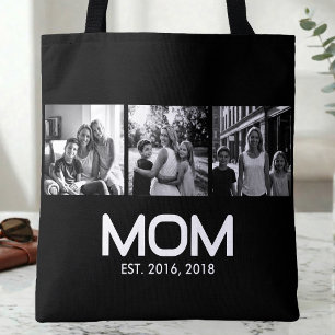 Mum Established Bold Black White Filter 3 Photo  Tote Bag