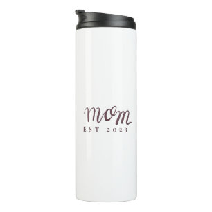 Mum Established Custom Name New Mum Gift Two-Tone Thermal Tumbler