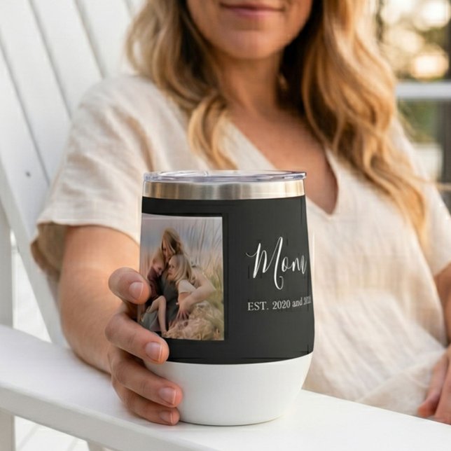 Mum Established Elegant Photo Script Black (Creator Uploaded)
