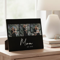 Mum Established Elegant Script Black 3 Photo