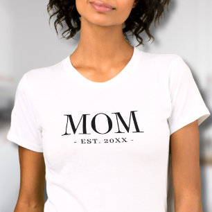 Mum Established Minimalist Mother T-Shirt