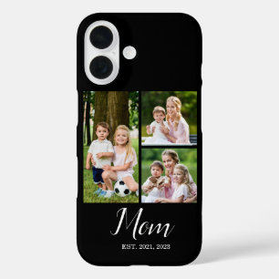 Mum Established Modern 3 Photo iPhone 16 Case