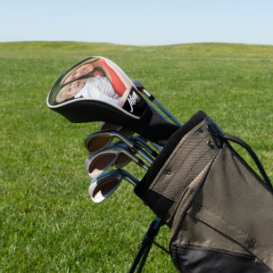 Mum Established Modern Script Photo Golf Head Cover