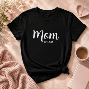 Mum Established New Mother Gift T-Shirt