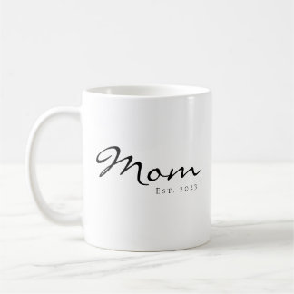 Mum Established New Mum Gift Coffee Mug