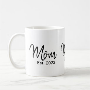 Mum Established New Mum Gift Coffee Mug