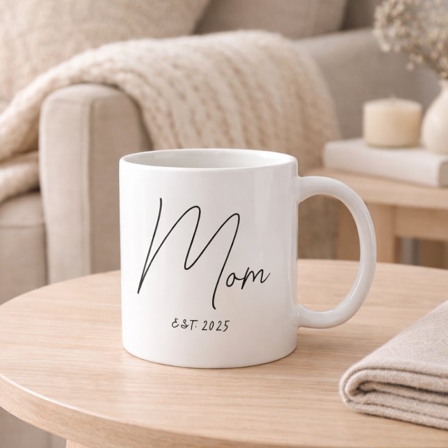 Mum Established New Mum Gift  Coffee Mug (Creator Uploaded)