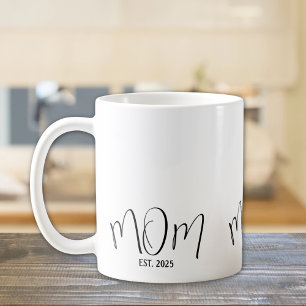 Mum Established New Mum Gift Coffee Mug