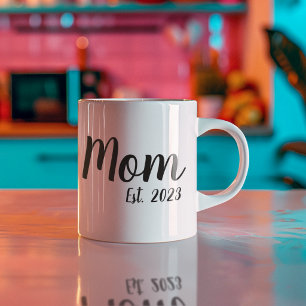 Mum Established New Mum Gift Coffee Mug