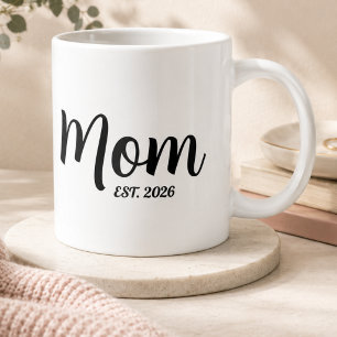 Mum Established New Mum Gift Large Coffee Mug