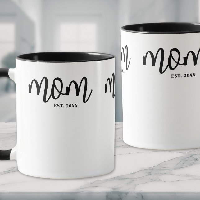 Mum Established New Mum Gift Mug (Mom Established New Mom Gift Mug)